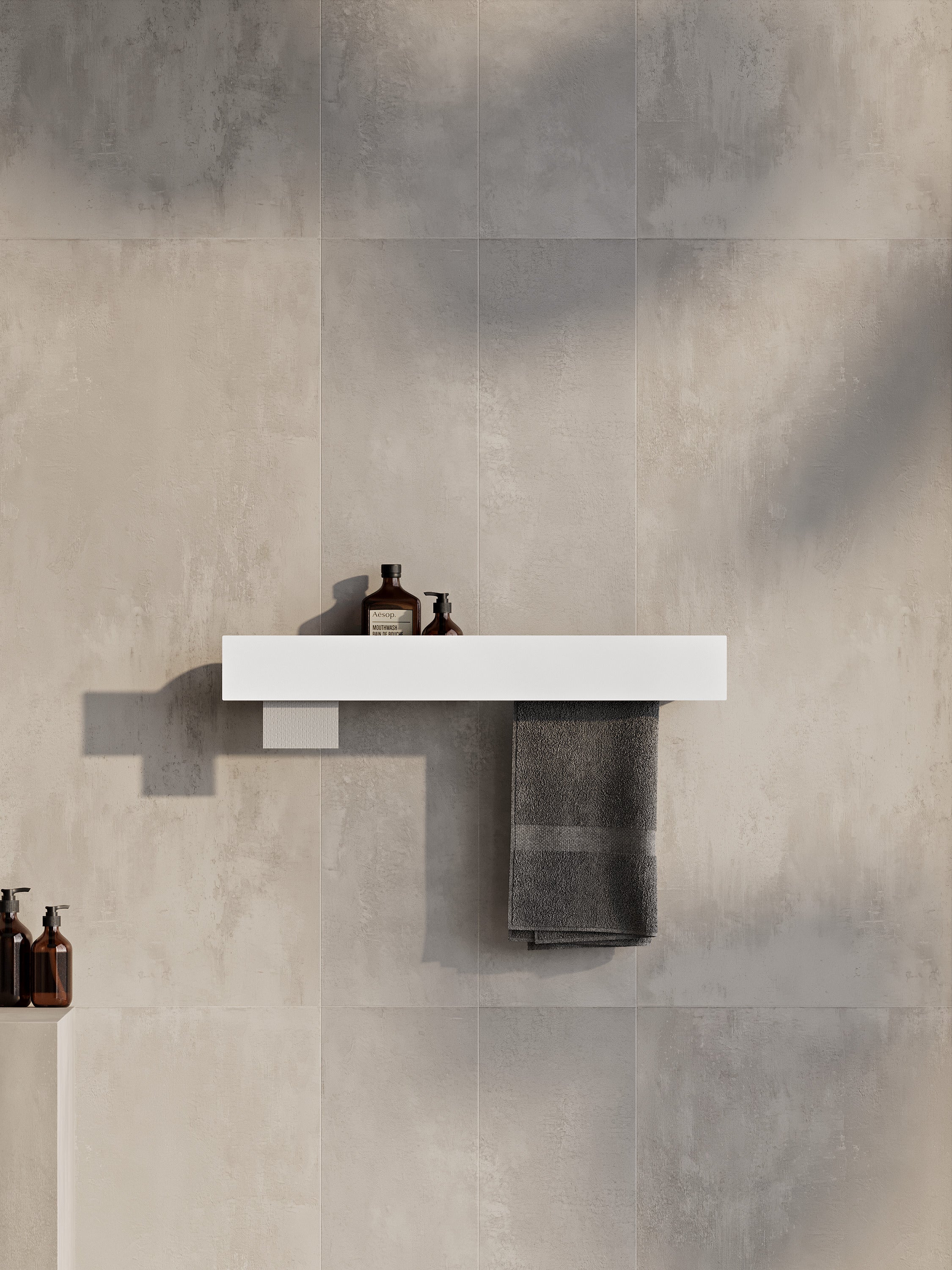 Portasciugamani e porta carta igienica