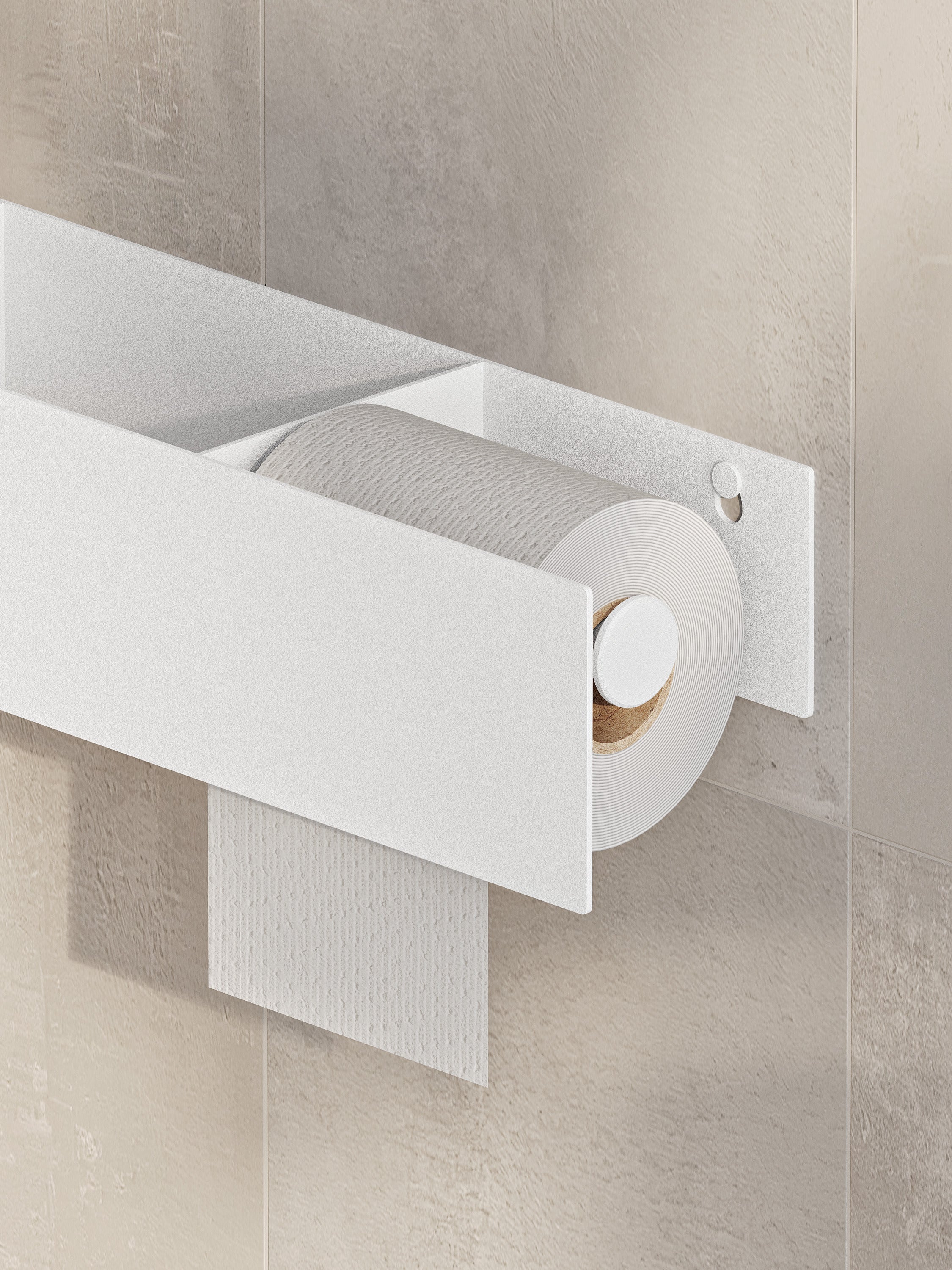 Portasciugamani e porta carta igienica