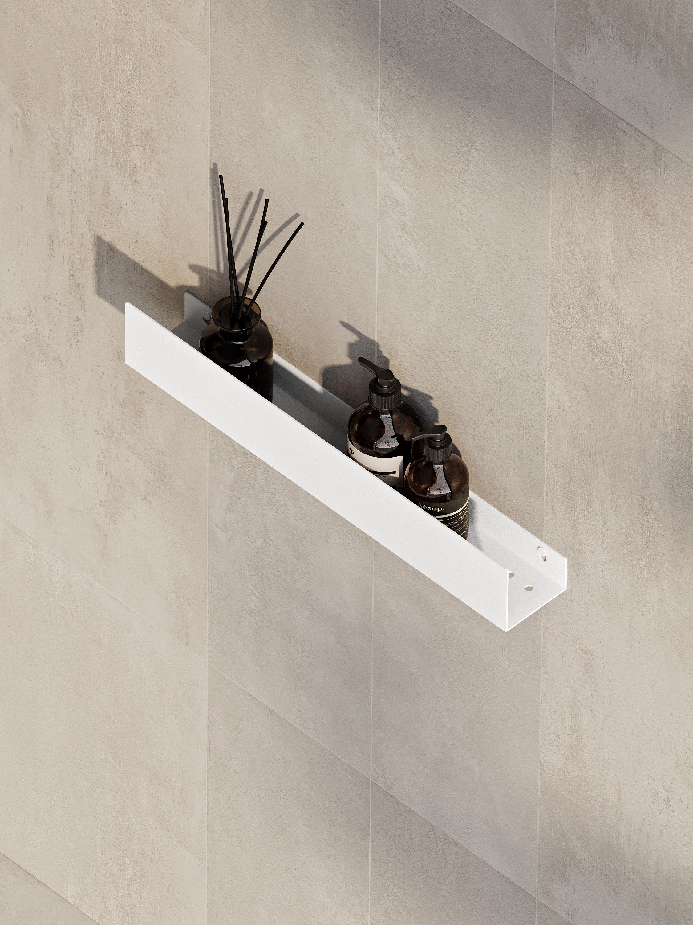 Mensola a muro in acciaio inossidabile