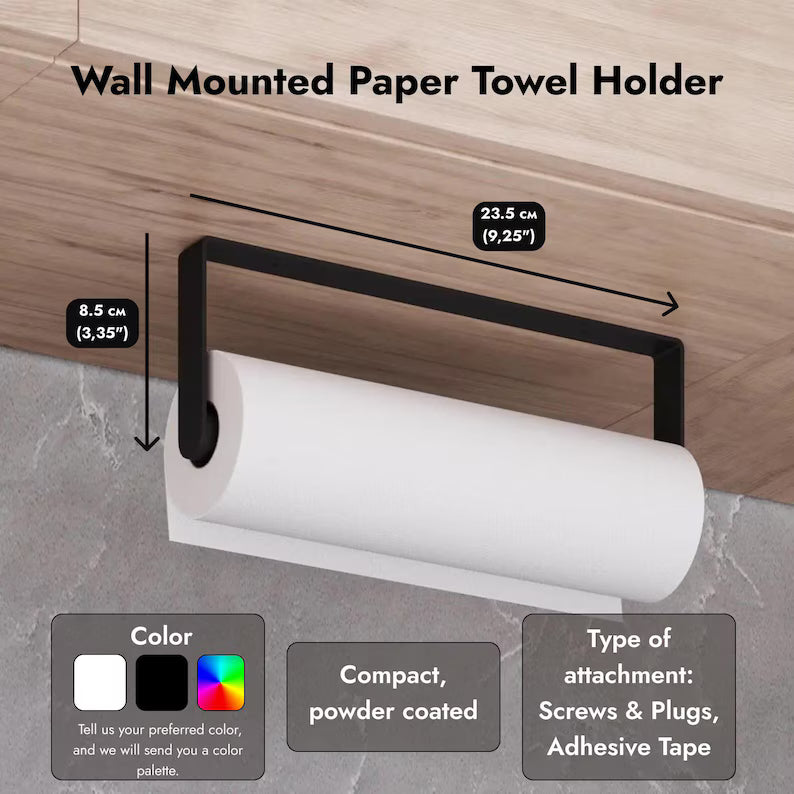 Wall Mounted Paper Towel Holder