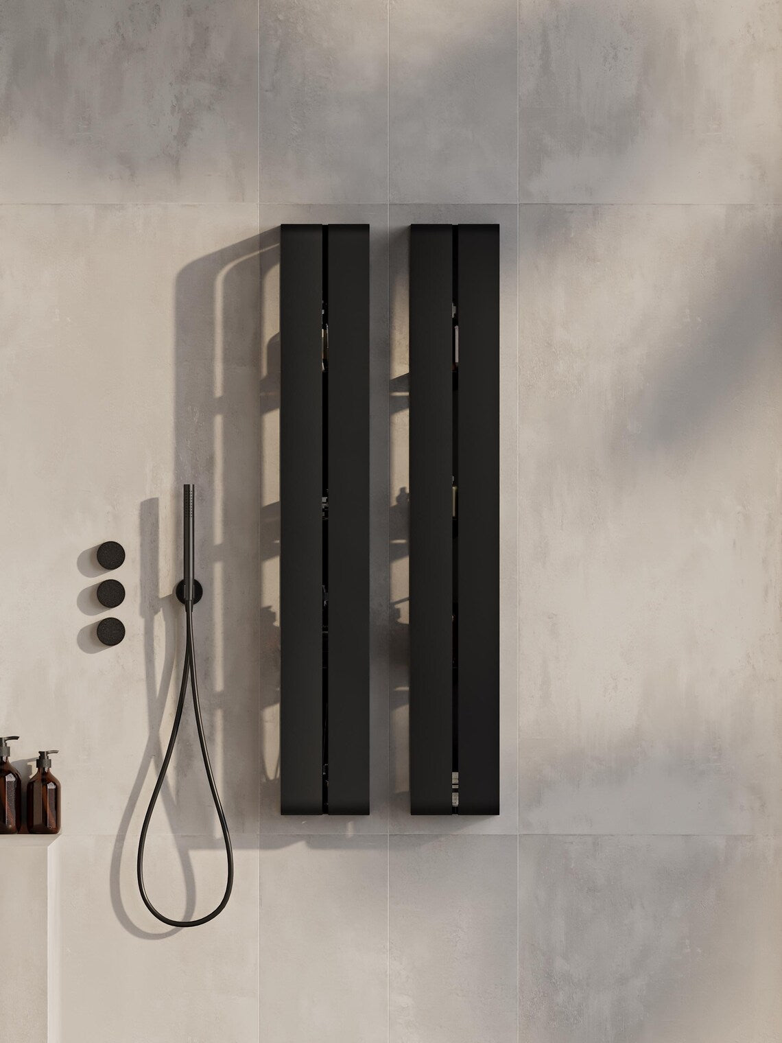 Vertical 3-Level Metal Shelf