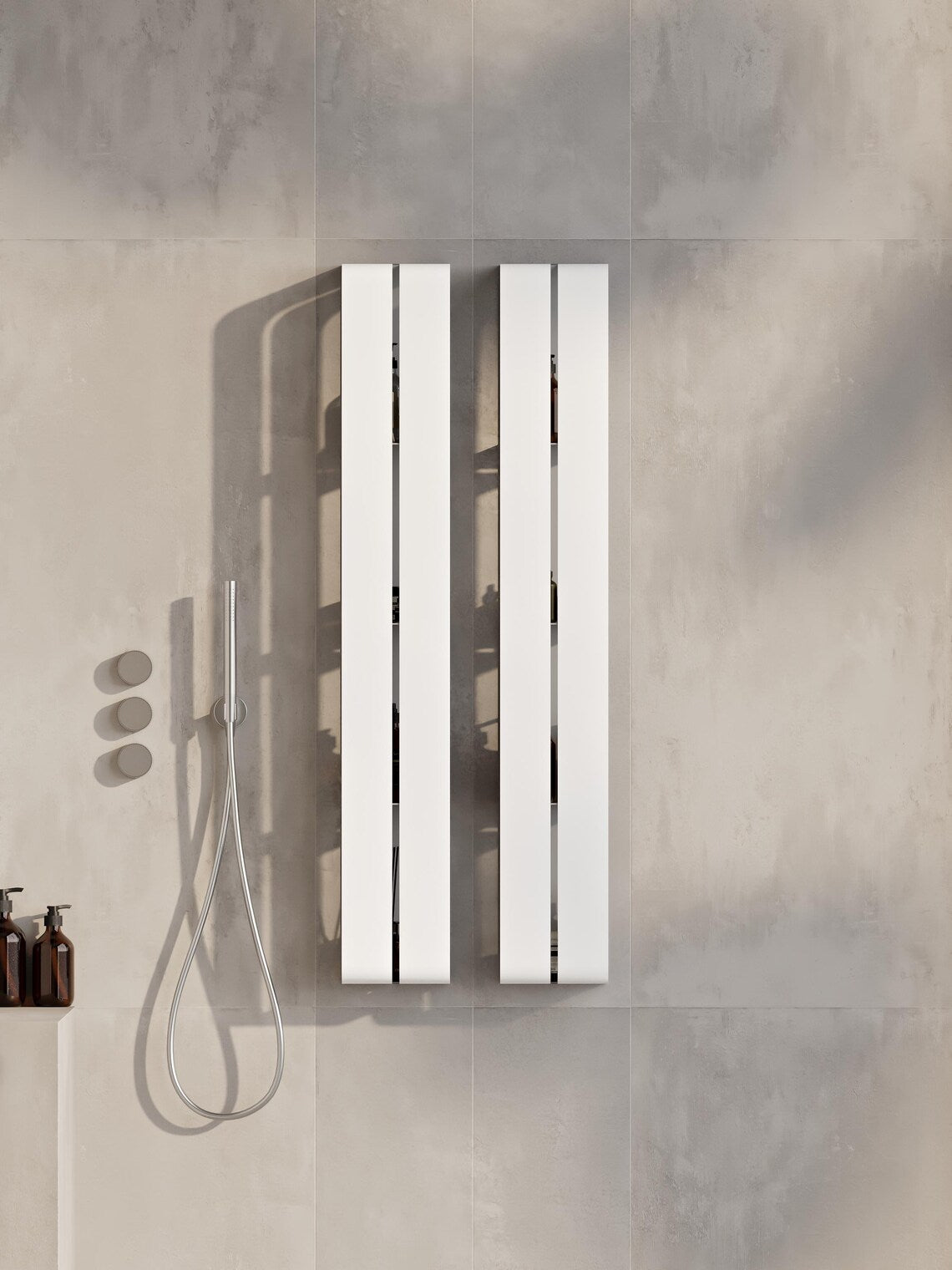 Vertical 3-Level Metal Shelf