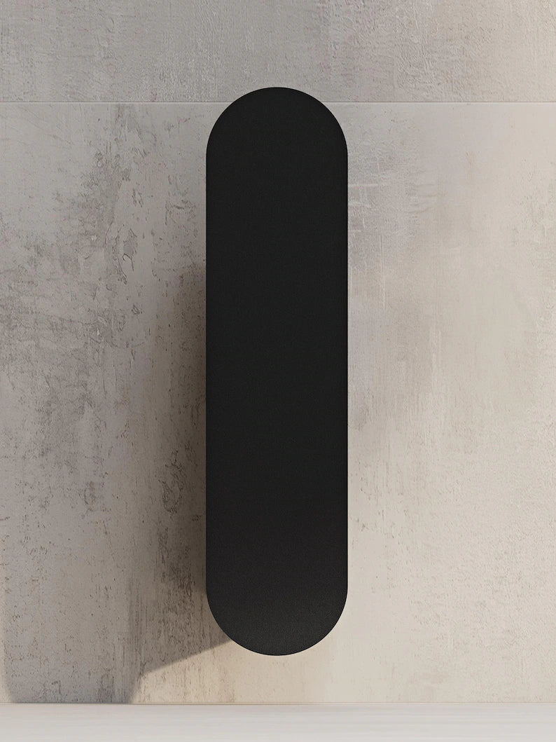 Scopino per WC a parete con supporto in acciaio