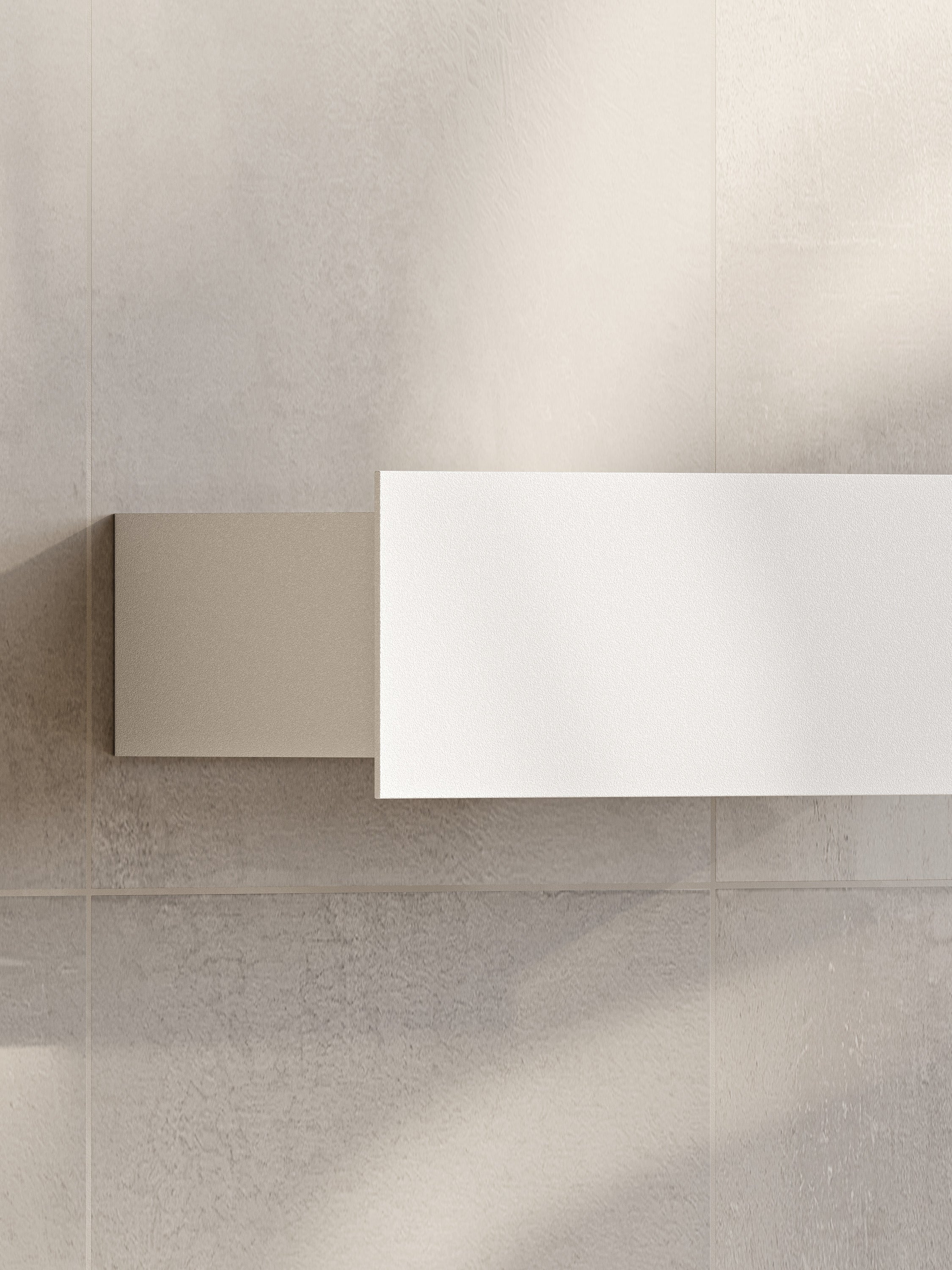 Modern designer stainless steel bathroom shelf