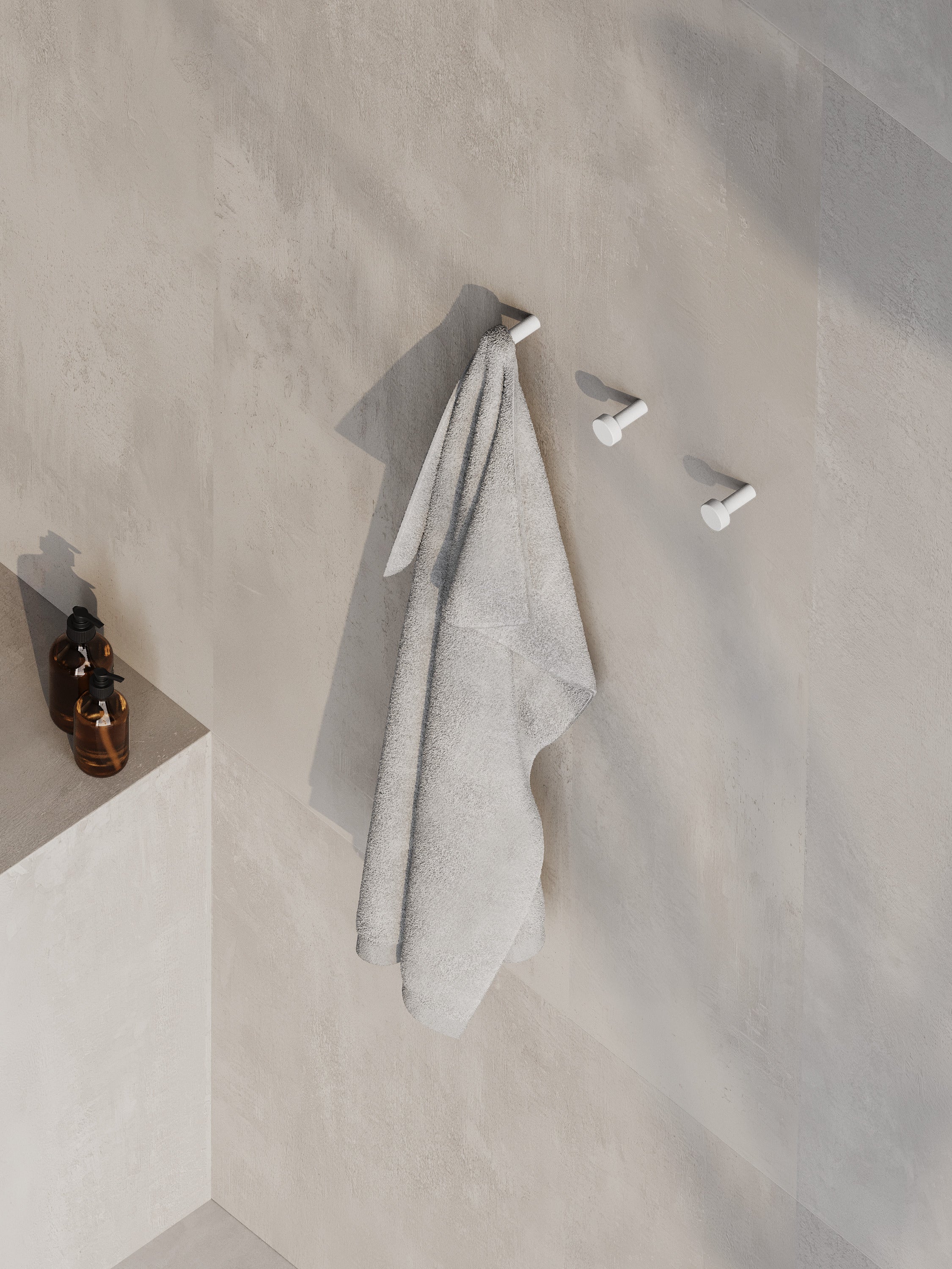 Steel Bathroom Wall Hook