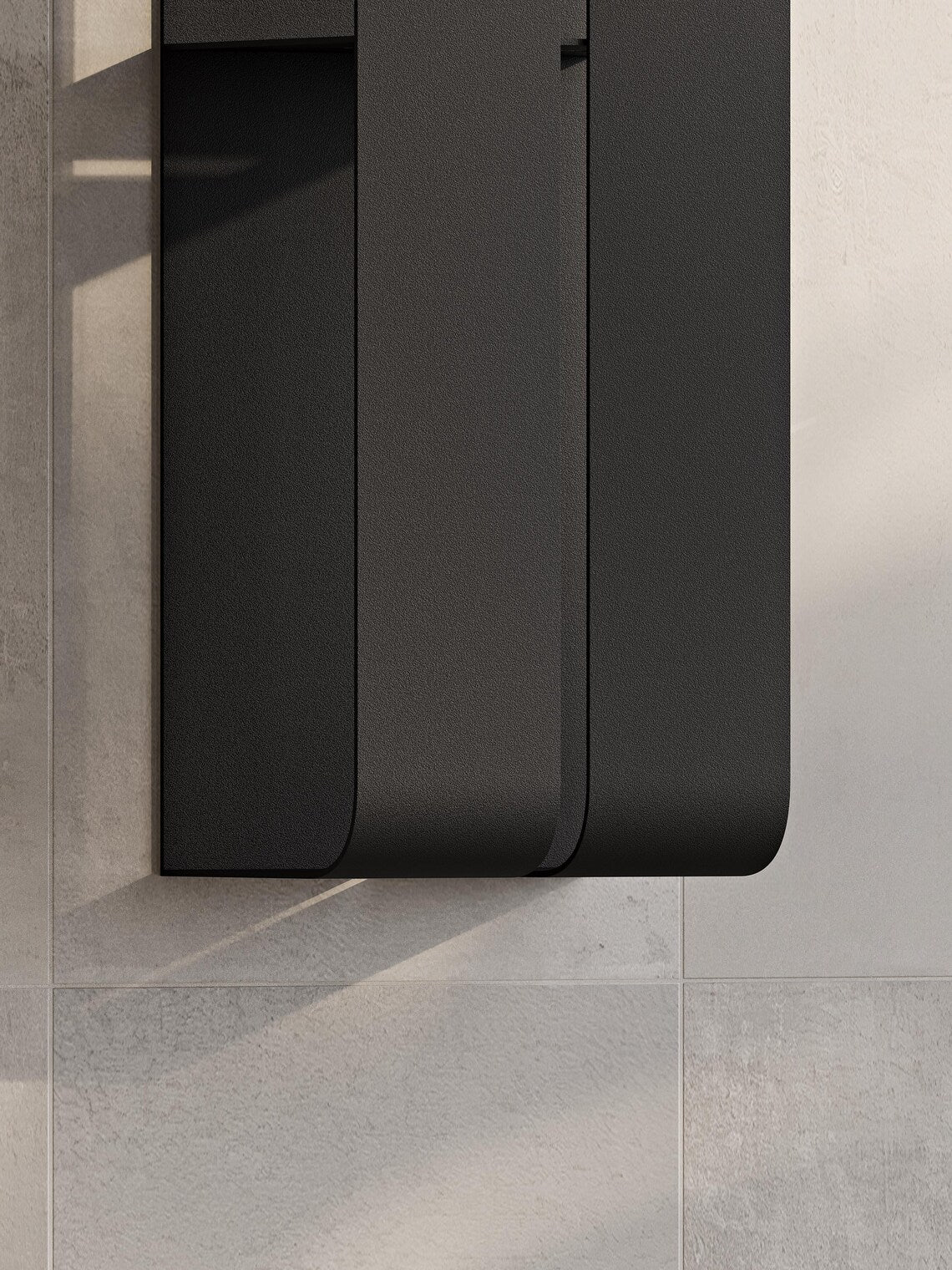 Vertical 3-Level Metal Shelf