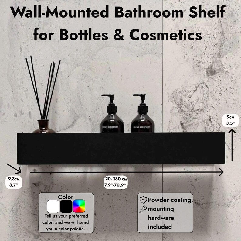Steel Bathroom Shelf