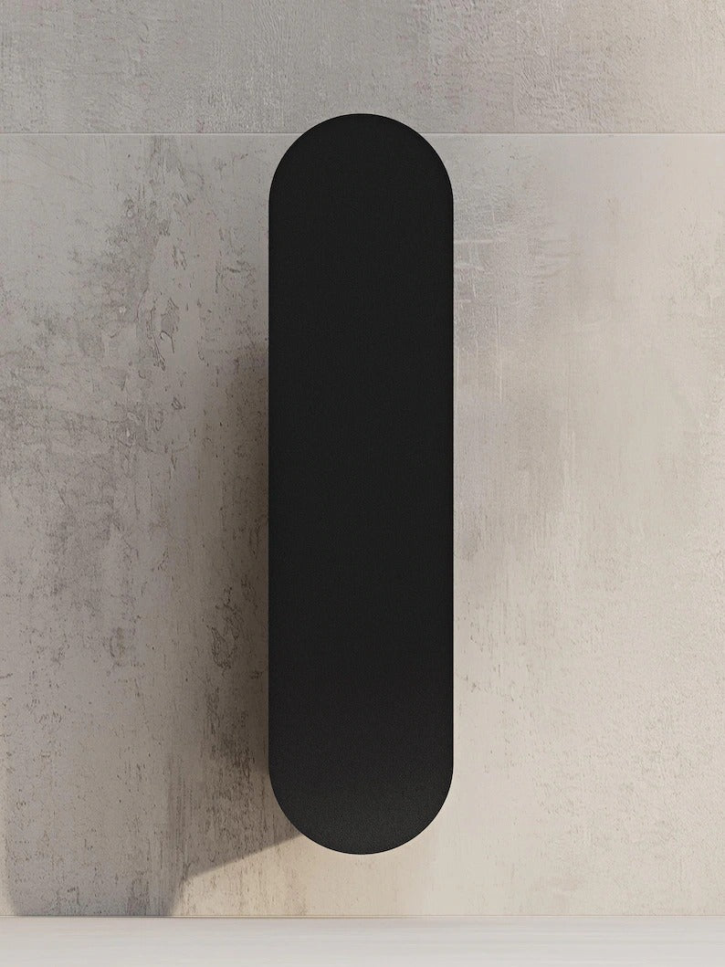 Wall-Mounted Toilet Brush with Steel Holder