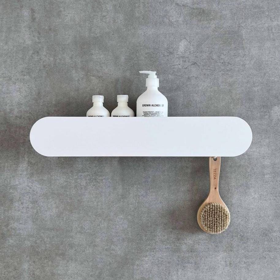 bathroom organizer
bathroom shelf
bathroom wall shelf
floating shelf
bathroom accessories
wall mounted shelf
shower wall shelf
waterproof shelf
hidden mount shelf
shelf with hooks
bathroom hooks
bathroom shelf rack
floating bath shelf